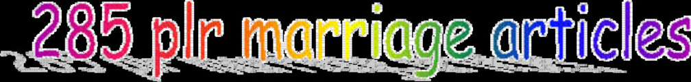 Thumbnail 285 plr marriage articles