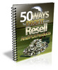 Thumbnail 50 Ways To Profit From PLR Products with (MRR)