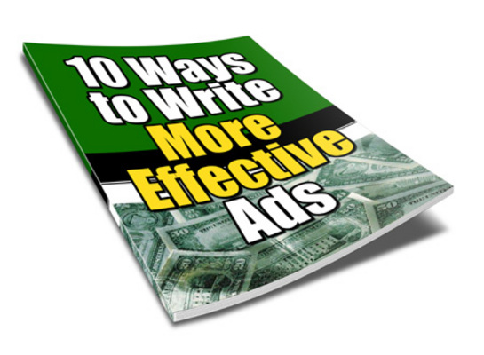 Product picture Write More Effective Ads (PLR)