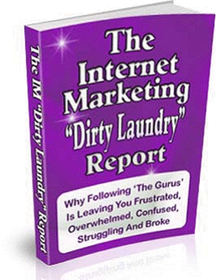 Product picture The Internet Marketing Dirty Laundry Report (MRR)