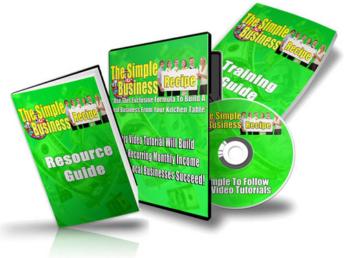 Product picture The Simple Business Recipe eBook and Videos (PLR) 2010.rar
