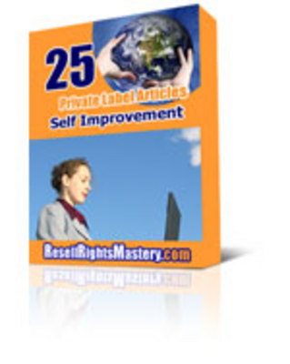 Product picture 25 Self Improvement Articles (PLR)