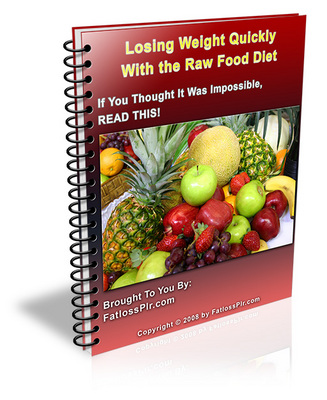 Product picture Losing Weight Quickly With the Raw Food Diet (MRR)