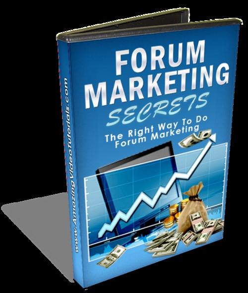 Product picture Forum Marketing Secrets  Video Series  MRR .rar
