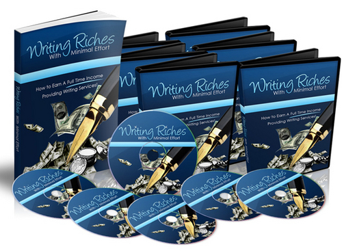 Product picture Writing Riches with Minimal Effort   eBook and Video Series (MRR) .rar