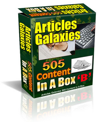 Product picture 500 Articles Package B (PLR)