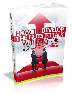 Product picture NEW 2010 How to Develop Guts to Talk to Anyone (MRR)