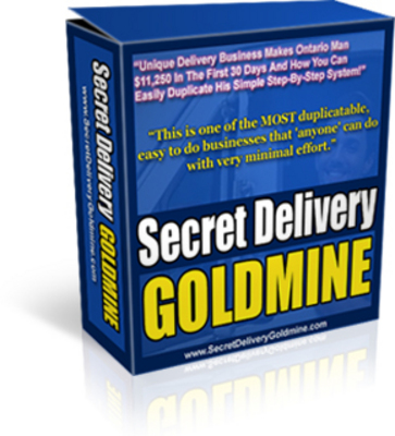 Product picture Secret Delivery Goldmine Business Plan (PLR)