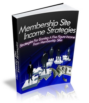 Product picture Membership Site Income Strategies (MRR)