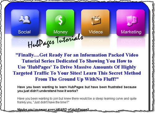 Product picture Hubpages Video Tutorials (MRR) .rar
