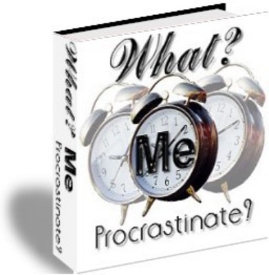 Product picture Procrastination With (PLR)