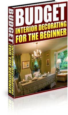Product picture Budget Interior Decorating for the Beginner