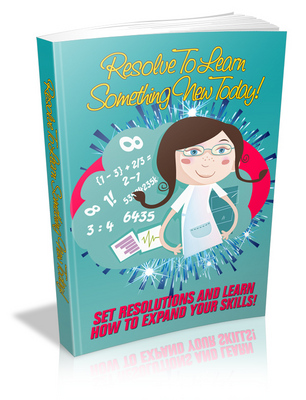 Product picture Resolve to Learn Something New Today (MRR)
