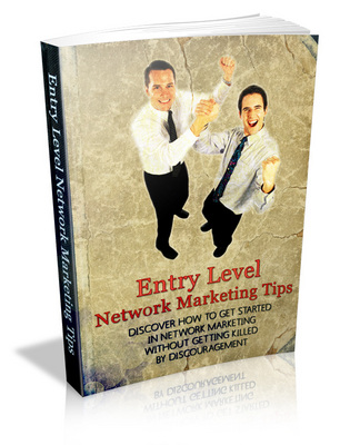 Product picture Entry Level Network Marketing Tips With (MRR)