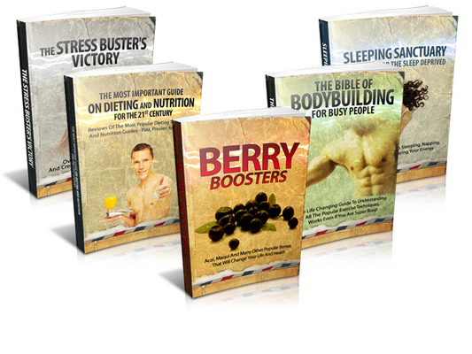 Product picture Health and Wellness eBook Series With (MRR)