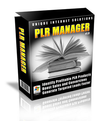 Product picture PLR Manager With (MRR)