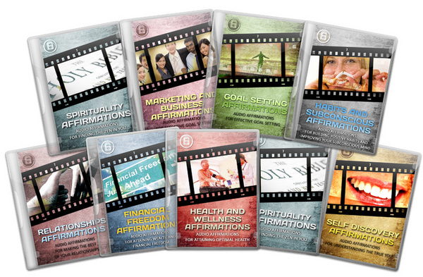 Product picture Audio Adrenaline Affirmation Audios With (MRR)