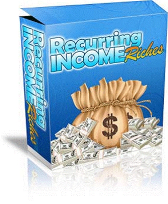 Product picture Recurring Income Riches