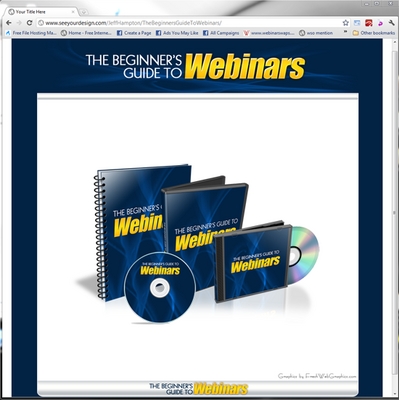 Product picture Beginners Guide to Webinars