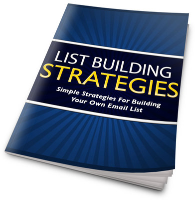 Product picture Simple List Building Strategies