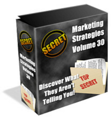 Product picture Secret Marketing Strategies With Unrestricted PLR
