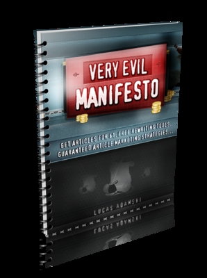Product picture Very Evil Manifesto 