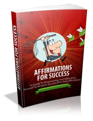 Product picture Affirmations For Success with (MRR)(GR)
