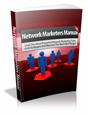 Product picture Network Marketers Manual with (MRR)(GR)