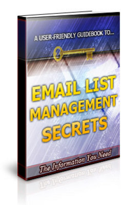 Product picture Email List Management Secrets with (PLR)