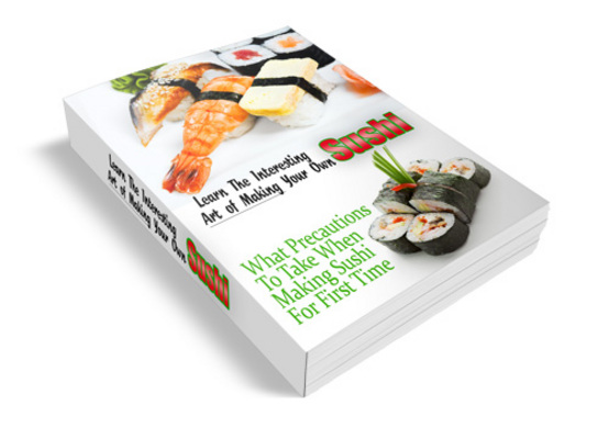 Product picture Learn To Make Sushi At Home with (MRR)