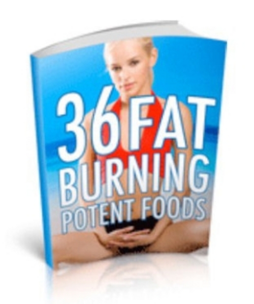 Product picture 36 Fat Burning Foods with (MRR)(GR)