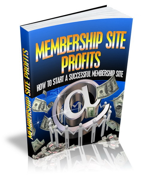 Product picture Membership Site Profits (MRR)