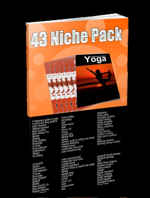 Product picture Hot! 43 Niche Packs with (PLR)