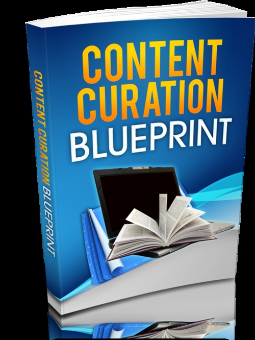 Product picture Content Curation Blueprint with (PLR)