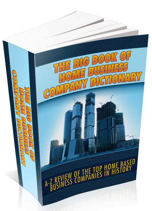Product picture Big Book Of Home Business Company Directory