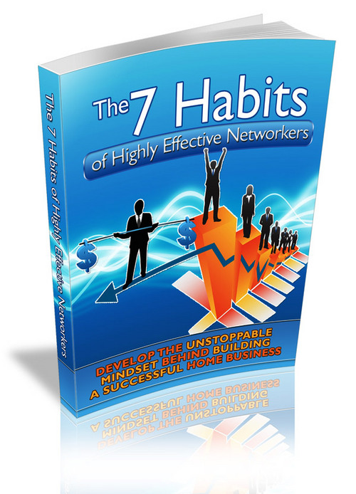 Product picture 7 Habits Of Highly Effective Networkers with (MRR)