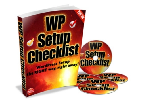 Product picture WP Setup Checklist with (MRR)