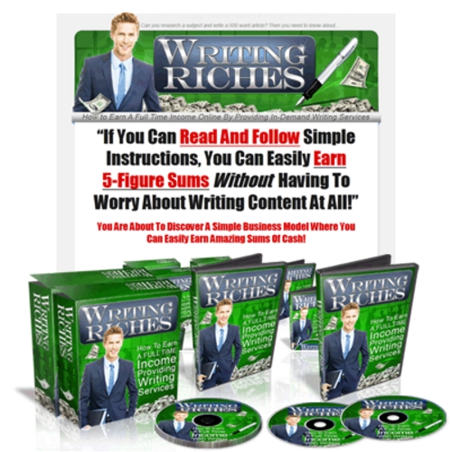 Product picture Writing Riches with (MRR)