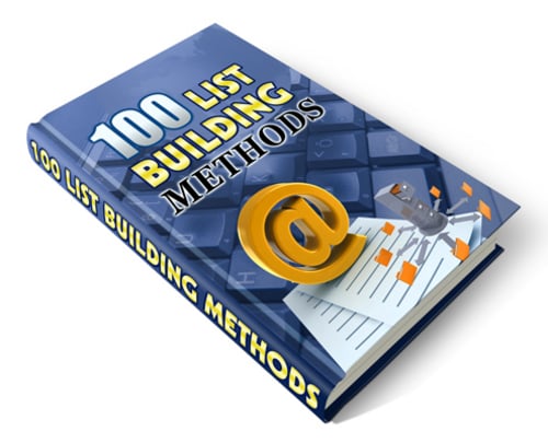 Product picture 100 List Building Methods with (PLR)