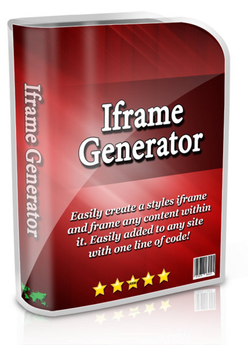 Product picture Iframe Generator with (MRR)