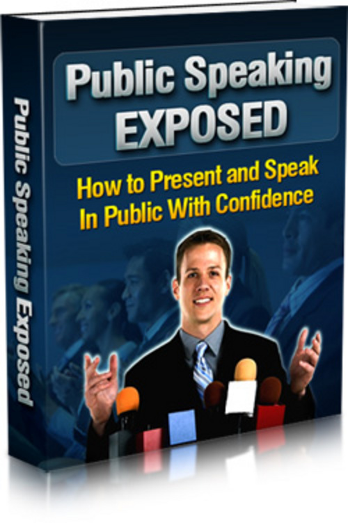 Product picture Public Speaking Exposed with (MRR)