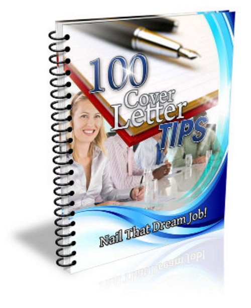 Product picture 100 Cover Letter Tips with (MRR)
