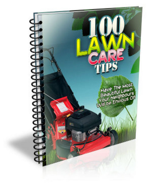 Product picture 100 Lawn Care Tips with (MRR)