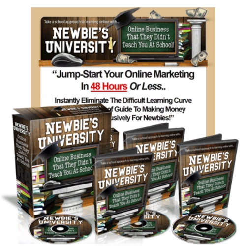 Product picture Newbies University  with (MRR)