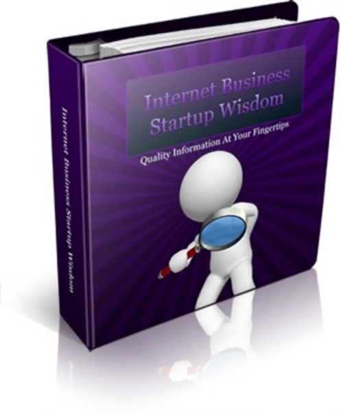 Product picture Internet Business Startup Wisdom with (PLR)