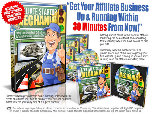 Product picture Affiliate Startup Mechanic with (MRR)