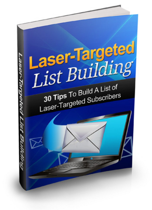 Product picture Laser Targeted List Building With (MRR)