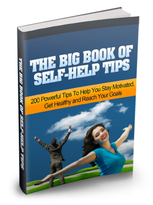 Product picture Big Book of Self-Help Tips with (MRR)