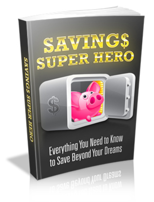 Product picture Savings Super Hero with (MRR)