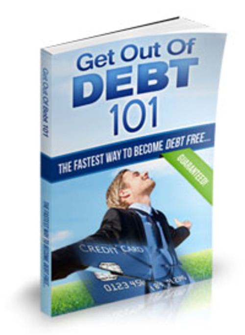 Product picture Get Out of Debt 101 with (PLR)